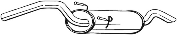 Takaäänenvaimentaja BOSAL 148-265
