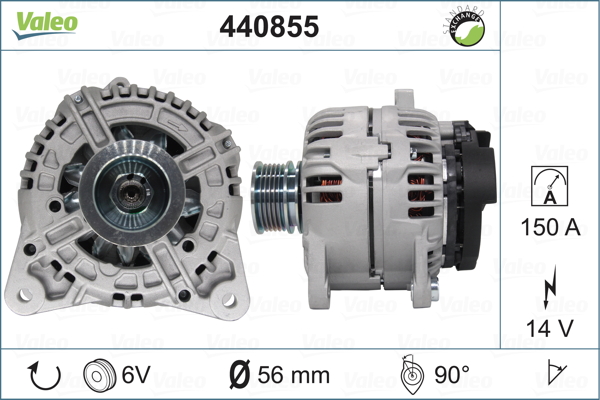 Laturi VALEO 440855