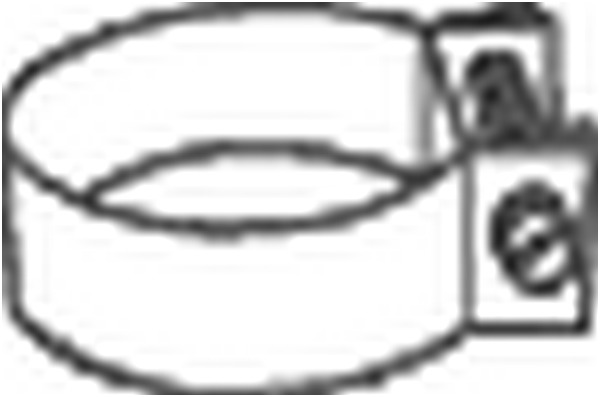 Pidike, pakoputkisto BOSAL 250-867