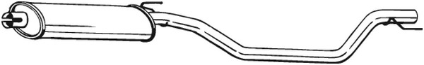 Keskipönttö BOSAL 284-383
