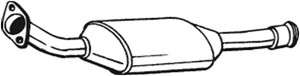 Katalysaattori, Keskellä, CITROËN XSARA, XSARA Break, XSARA Coupé, XSARA Skåp/halvkombi, 170689, 173188