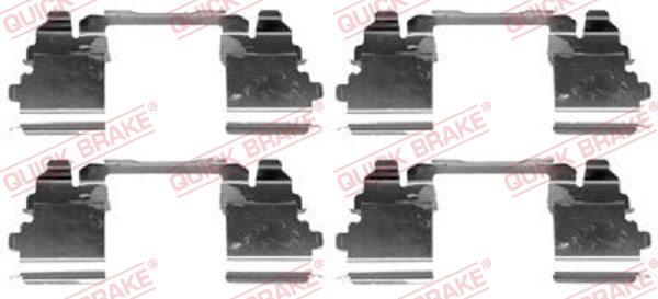 Tarvikesarja, jarrupala QUICK BRAKE 109-1768