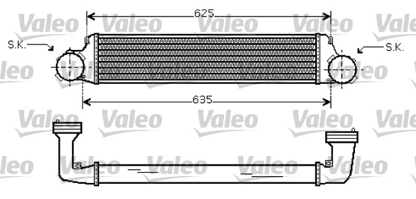 Välijäähdytin VALEO 818715
