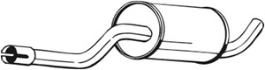 Keskiäänenvaimentaja, VOLVO 740, 740 Kombi, 760, 760 Kombi, 940, 940 II, 940 Kombi, 940 Kombi II, 960, 960 Kombi, 1274853