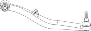 Raidetanko, Taka-akseli, oikea, MERCEDES-BENZ M-KLASS [W163], 163 350 01 53, 163 350 04 53, 163 350 06 53, A163 350 01 53, A163 350 04 5