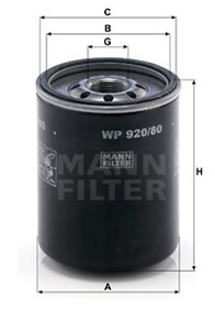 Öljynsuodatin, CHEVROLET,ISUZU,MAZDA,MITSUBISHI,OPEL,SUZUKI,VAUXHALL, 006000789B91, 1012160DL, 15601-87305-000, 1560-187308, 15601-87308
