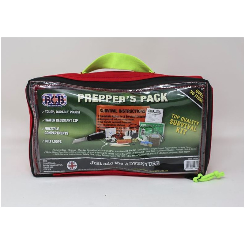 BCB Prepper's Pack selviytymispakkaus