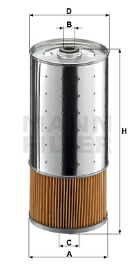 Öljynsuodatin MANN-FILTER PF 1055/1 n