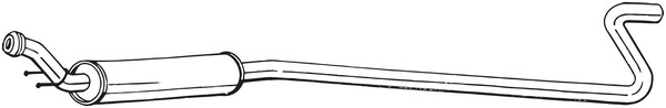 Keskipönttö BOSAL 285-469