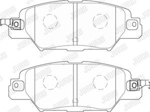 Jarrupalasarja, levyjarru, Taka-akseli, MAZDA CX-5, KAY02648Z