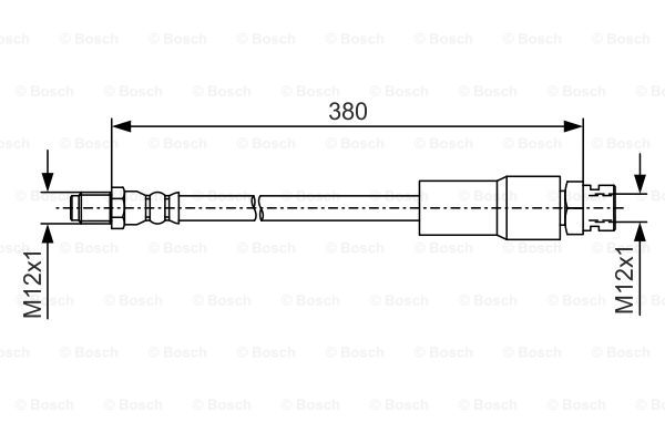 Jarruletku BOSCH 1 987 481 547