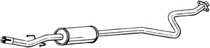 Keskiäänenvaimentaja, TOYOTA YARIS, 174100J010, 174100J020, 174100J040, 1741023061
