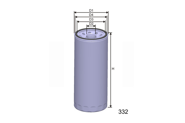 Öljynsuodatin MISFAT Z410