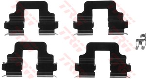 Tarvikesarja, jarrupala, ALFA ROMEO,CHEVROLET,LANCIA,OPEL,VAUXHALL, 0061245000, 16012450, 4321245, 92612450