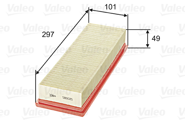 Ilmansuodatin VALEO 585025