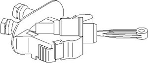 Pääsylinteri, kytkin, FORD FIESTA V, FUSION, MAZDA 2, 1 148 503, 1 197 846, 1 590 927, 1 743 453, 2S617A543AB, 2S617A543AC, 2S617A543AD,