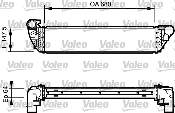 Välijäähdytin VALEO 817828