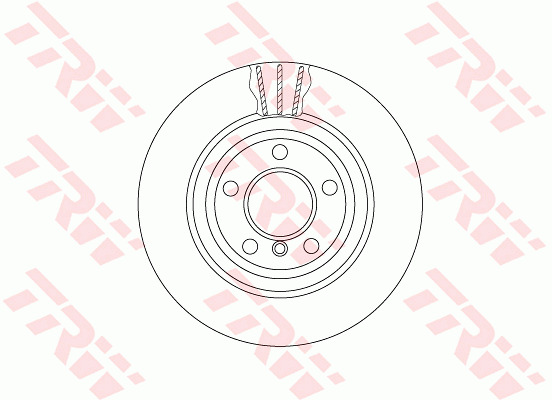 Jarrulevy TRW DF6617S