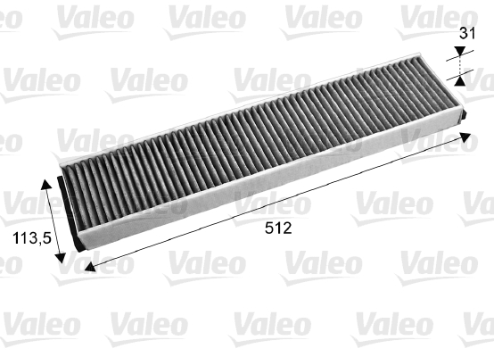 Raitisilmasuodatin VALEO 715674
