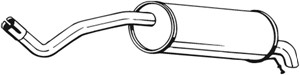 Takaäänenvaimentaja, SEAT IBIZA III, IBIZA IV, IBIZA SC IV, SKODA FABIA II, VW POLO, 6Q6253609BR