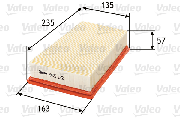Ilmansuodatin VALEO 585152