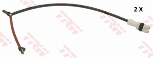 Kulumisenilmaisin, jarrupala, Etuakseli, Oikea, Vasen, PORSCHE 911, 911 Cabriolet, 911 Targa, BOXSTER, 997 612 757 00