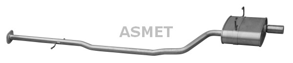 Takaäänenvaimentaja ASMET 12.019