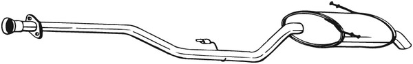 Takaäänenvaimentaja BOSAL 285-075