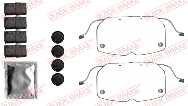 Tarvikesarja, jarrupala QUICK BRAKE 109-1792