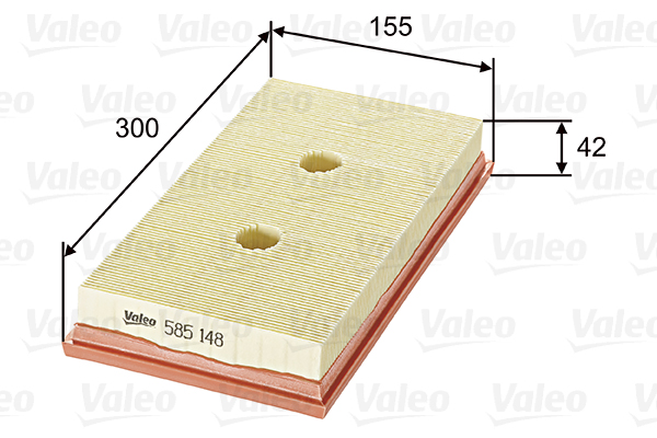 Ilmansuodatin VALEO 585148