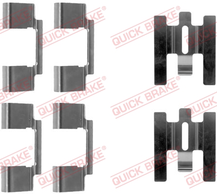 Tarvikesarja, jarrupala QUICK BRAKE 109-1160