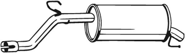 Takaäänenvaimentaja BOSAL 185-233