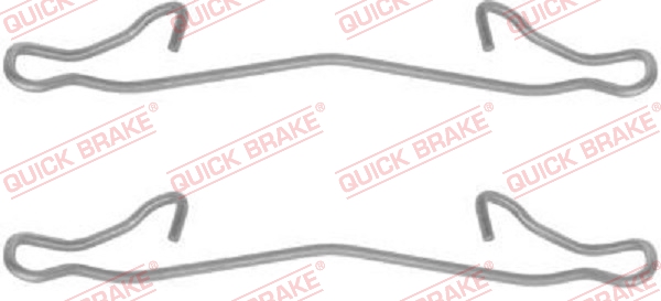 Tarvikesarja, jarrupala QUICK BRAKE 109-1121