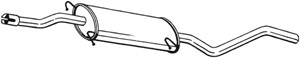 Keskiäänenvaimentaja, MERCEDES-BENZ VIANO [W639], VITO / MIXTO Skåp [W639], VITO Buss [W639], 6394902781