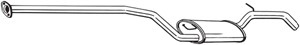 Keskiäänenvaimentaja, FORD C-MAX II, C-MAX Van II, FOCUS III, FOCUS Sedan III, FOCUS Skåp/halvkombi III, FOCUS Turnier III, 1826213, 184