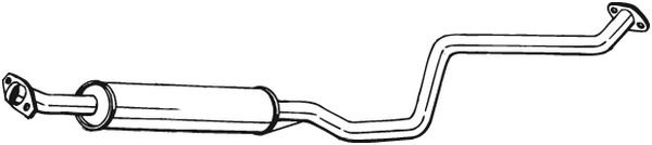 Keskipönttö BOSAL 286-175
