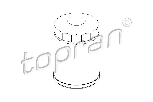 Öljynsuodatin TOPRAN 501 072