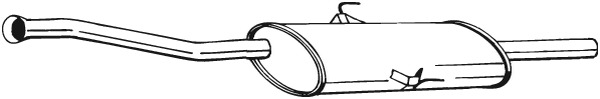 Keskipönttö BOSAL 200-163