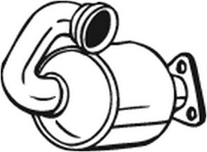 Katalysaattori, Edessä, CITROËN,FIAT,PEUGEOT, 1349899080, 1352318080, 1358184080, 1606231480, 160736528, 1607365280, 1706AZ, 1706E9, 170