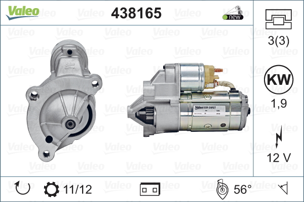 Startteri VALEO 438165