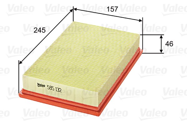 Ilmansuodatin VALEO 585132