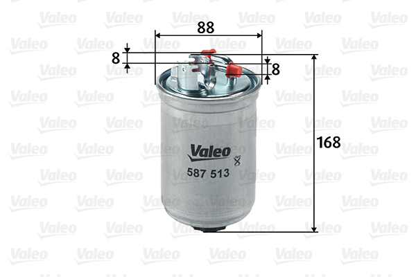 Polttoainesuodatin VALEO 587513