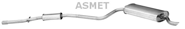 Takaäänenvaimentaja ASMET 16.048