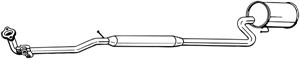 Keskiäänenvaimentaja, DAIHATSU SIRION, YRV, 1741097415, 1741097441