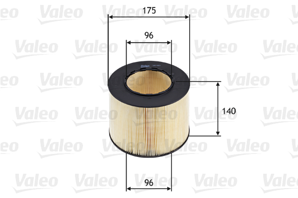 Ilmansuodatin VALEO 585683