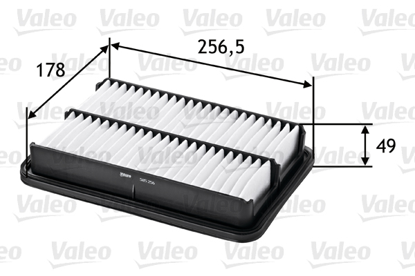 Ilmansuodatin VALEO 585256