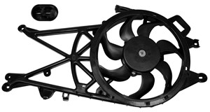 Tuuletin, moottorin jäähdytys, OPEL MERIVA A Minibus, minivan, 13 14 548, 13 148 305, 13 148 306, 13 156 941, 13 178 204, 13 41 375, 13
