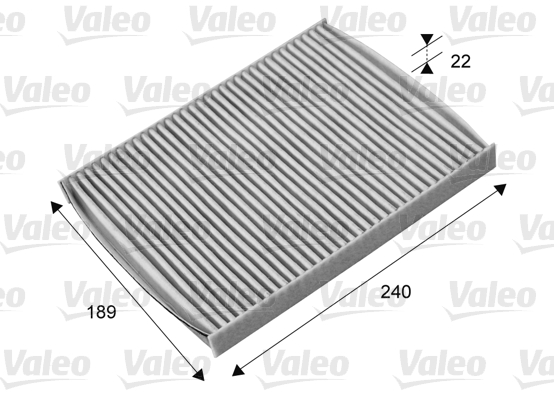 Raitisilmasuodatin VALEO 715661