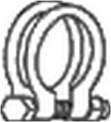 Pidike, pakoputkisto BOSAL 250-362