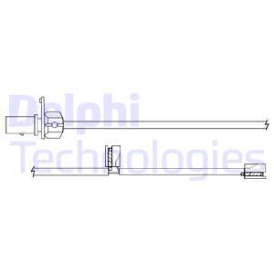 Jarrupalan kulumisen ilmaisin DELPHI LZ0283
